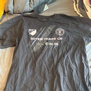 Mitchell & Ness Black Inter Miami CF Tee